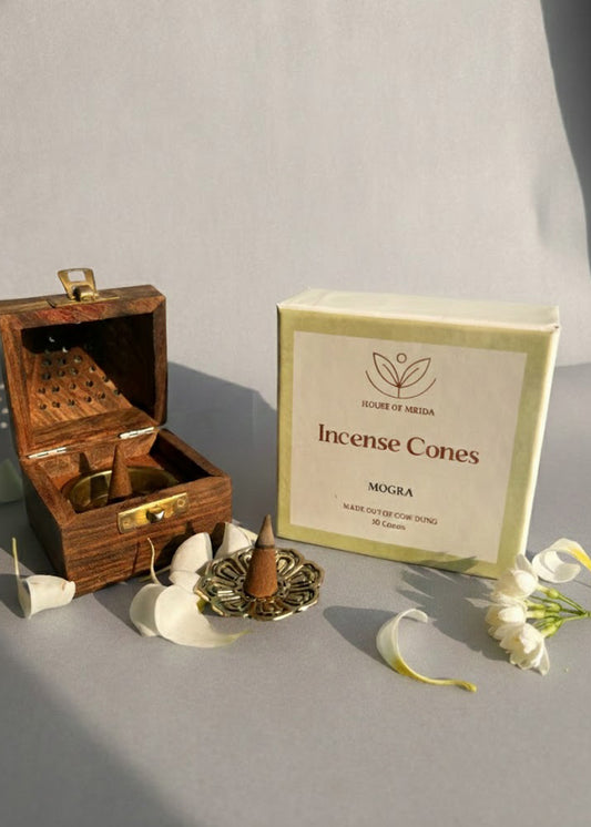 Mogra Incense Cones