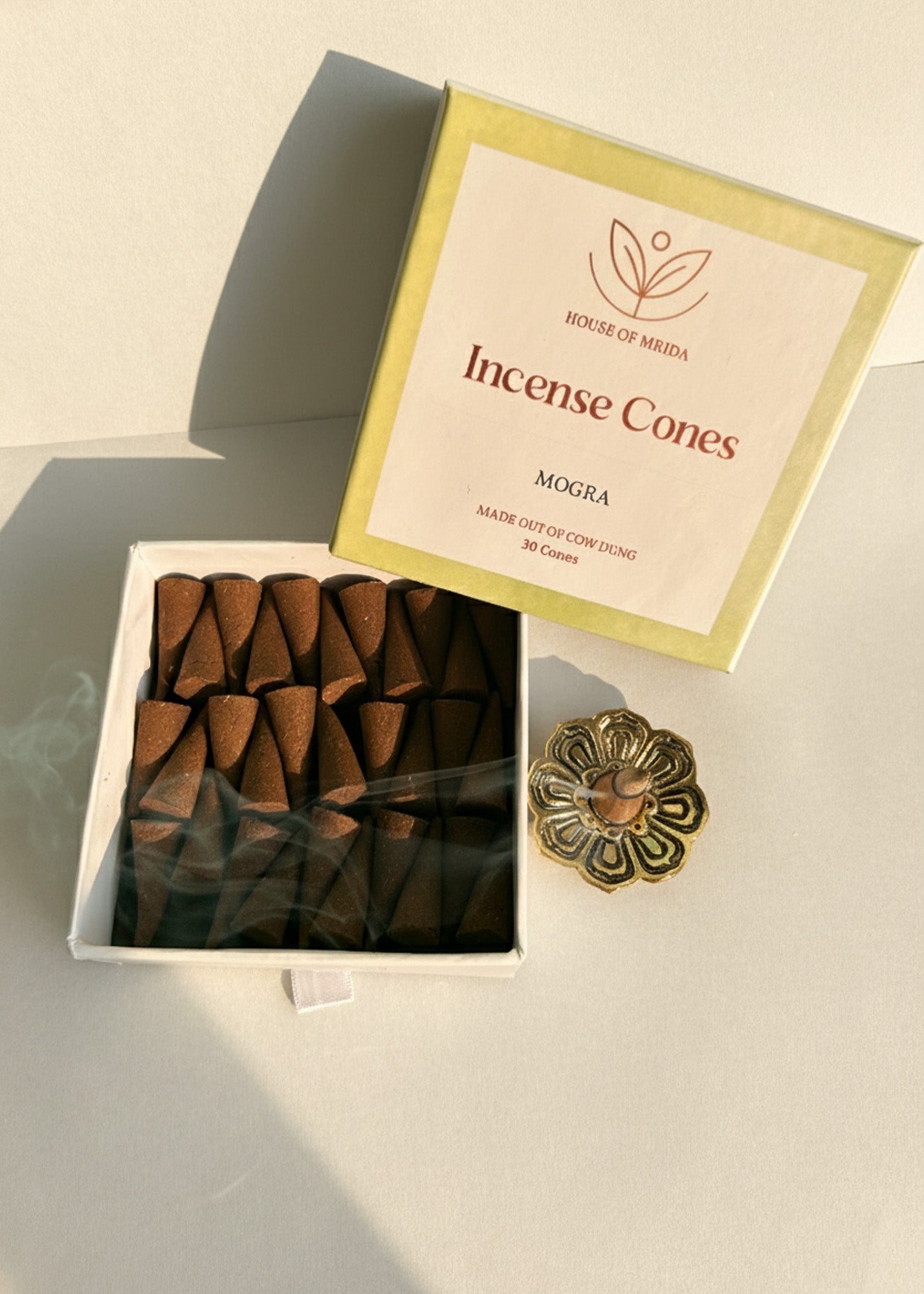 Mogra Incense Cones
