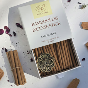Sandalwood Bambooless Incense Sticks